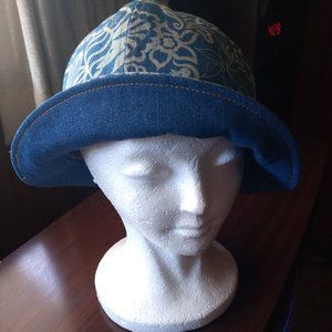Denim Reversible Hat | Size OS